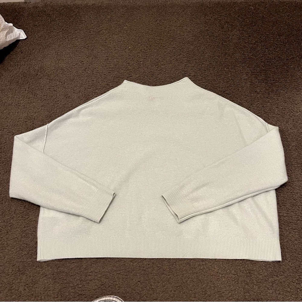 Anthropologie Pilcro The Alani Mock Neck Cashmere Sweater - Picture 6 of 9